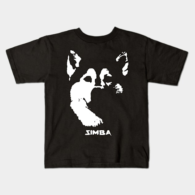 Siberian husky! Kids T-Shirt by simbamerch